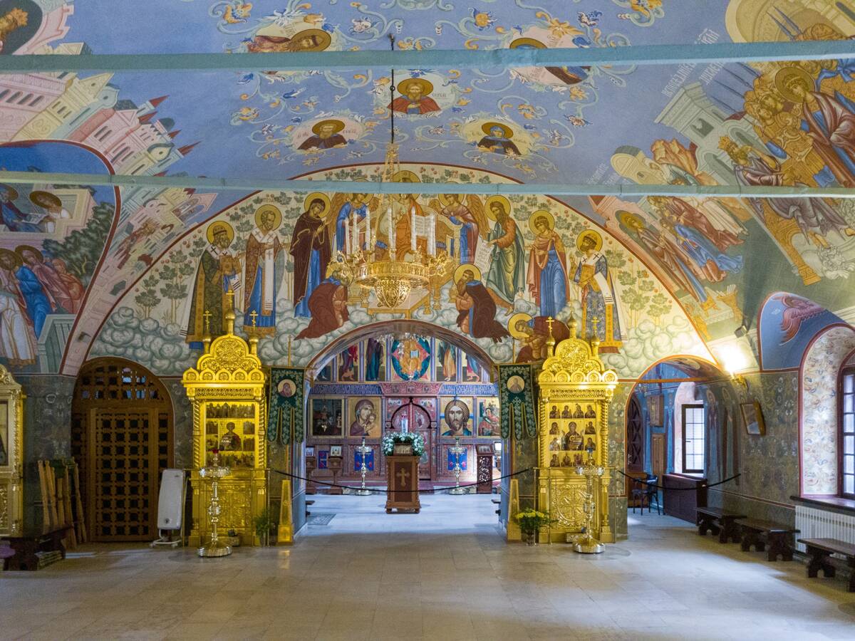 Церковь Георгия Победоносца (Рождества Пресвятой Богородицы) в Ендове, Замоскворечье (Центральный административный округ (ЦАО), г. Москва). интерьер и убранство