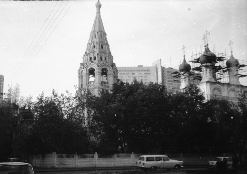 Арбат. Церковь Спаса Преображения на Песках. дополнительная информация