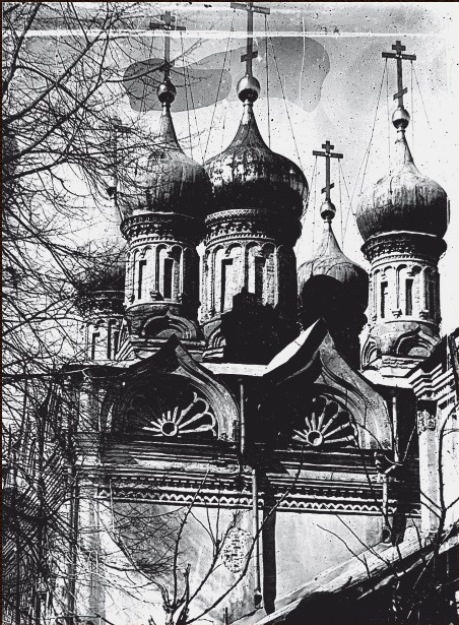 Церковь Преображения Господня на Песках, Арбат (Центральный административный округ (ЦАО), г. Москва). архивная фотография, Вострышев, Шокарев 
