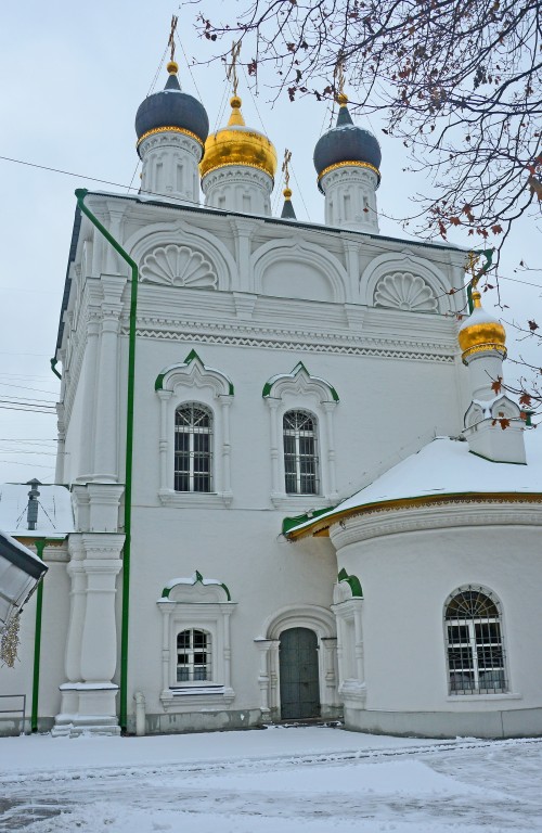 Арбат. Церковь Спаса Преображения на Песках. архитектурные детали