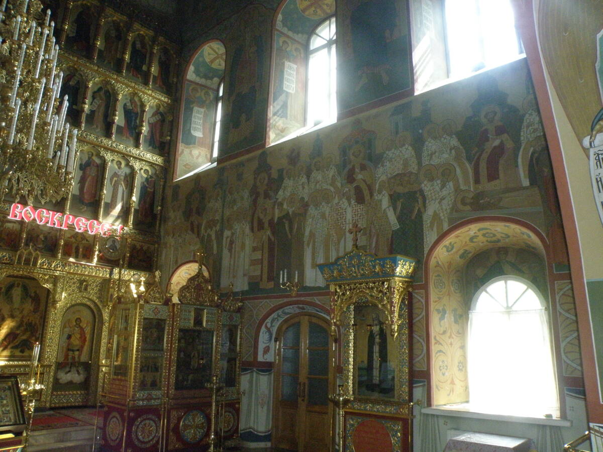 Церковь Преображения Господня на Песках, Арбат (Центральный административный округ (ЦАО), г. Москва). интерьер и убранство