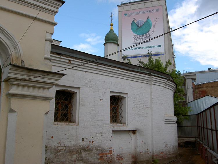 Церковь Николая Чудотворца в Старом Ваганькове, Арбат (Центральный административный округ (ЦАО), г. Москва). архитектурные детали, 		      