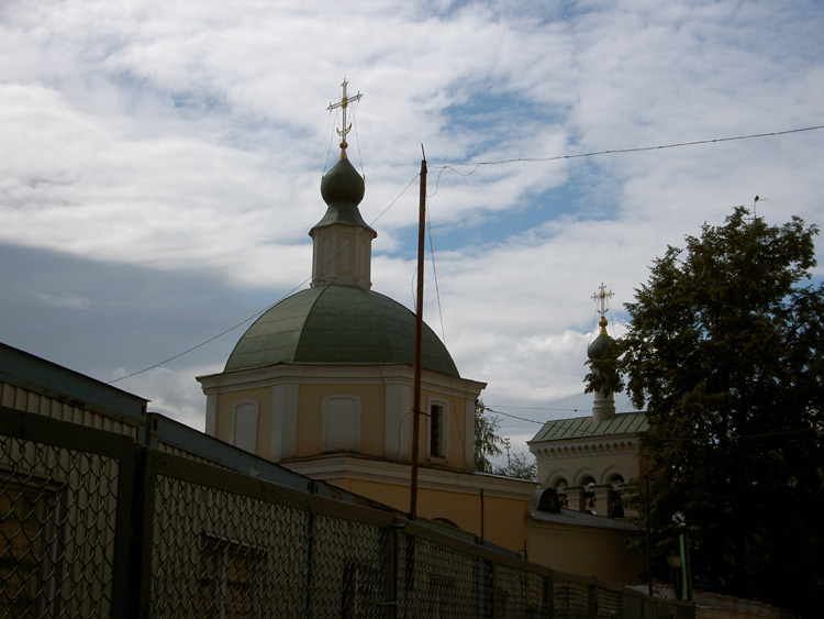 Арбат. Церковь Николая Чудотворца в Старом Ваганькове. фасады, 		      