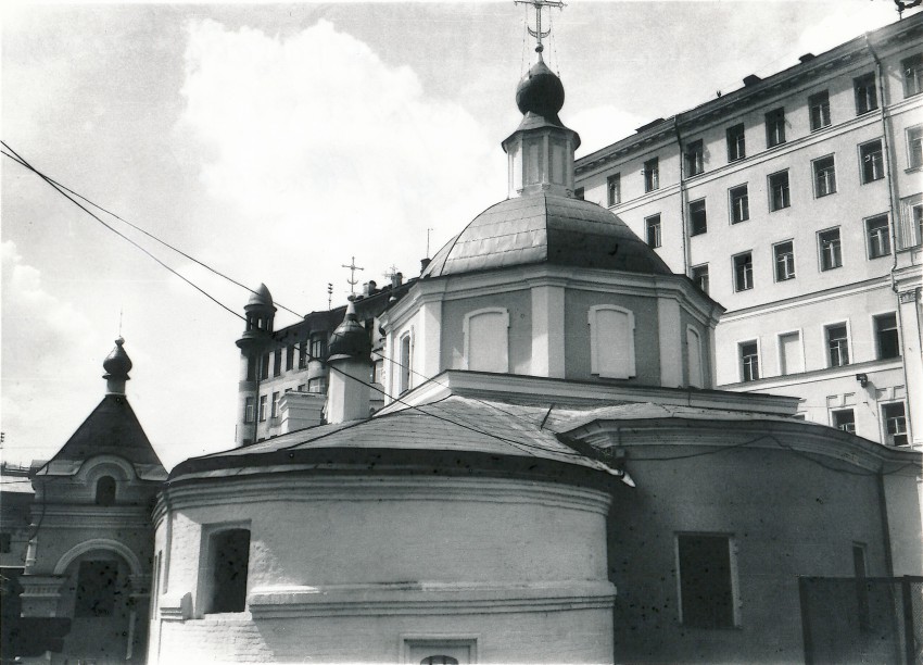 Церковь Николая Чудотворца в Старом Ваганькове, Арбат (Центральный административный округ (ЦАО), г. Москва). фасады