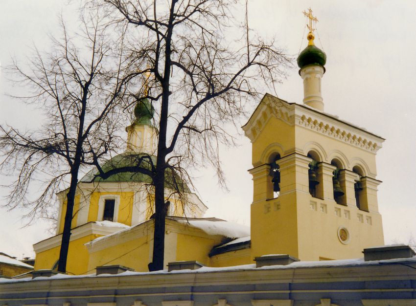 Церковь Николая Чудотворца в Старом Ваганькове, Арбат (Центральный административный округ (ЦАО), г. Москва). фасады