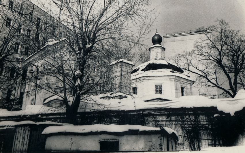 Церковь Николая Чудотворца в Старом Ваганькове, Арбат (Центральный административный округ (ЦАО), г. Москва). фасады