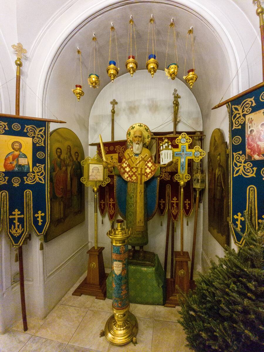 Церковь Николая Чудотворца в Старом Ваганькове, Арбат (Центральный административный округ (ЦАО), г. Москва). интерьер и убранство
