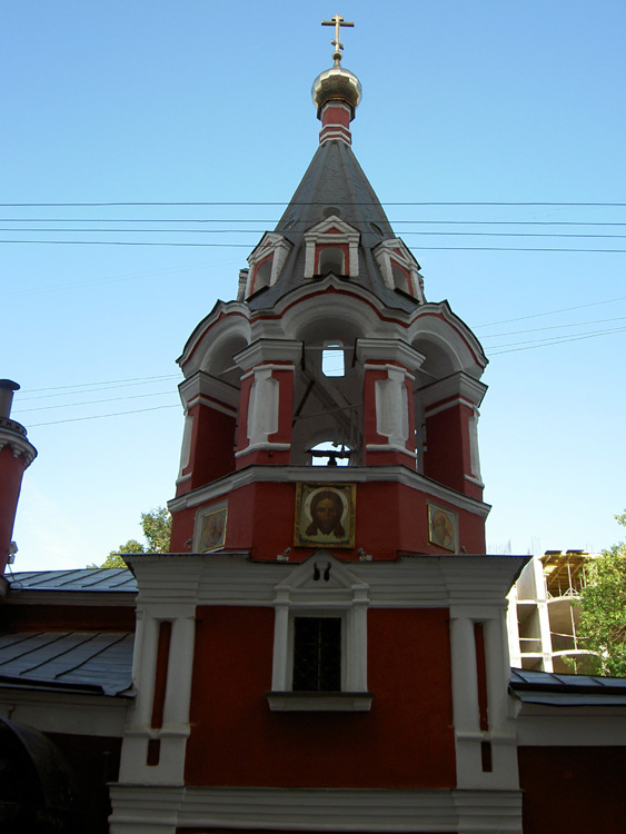 Арбат. Церковь Воскресения Словущего (апостола Филиппа) близ Арбатской площади. архитектурные детали, 		      