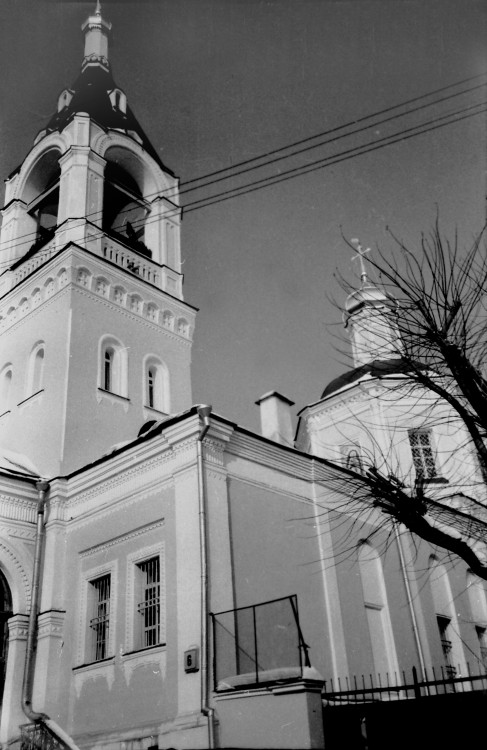 Церковь Илии Пророка Обыденного в Обыденском переулке, Хамовники (Центральный административный округ (ЦАО), г. Москва). фасады