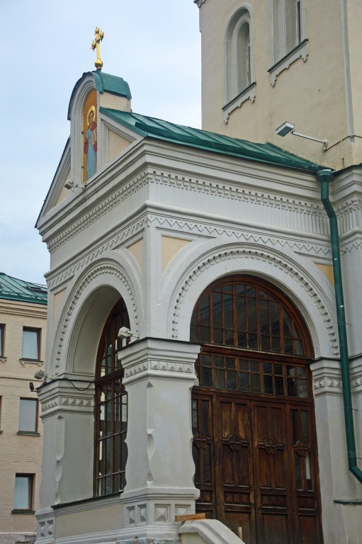 Церковь Илии Пророка Обыденного в Обыденском переулке, Хамовники (Центральный административный округ (ЦАО), г. Москва). архитектурные детали