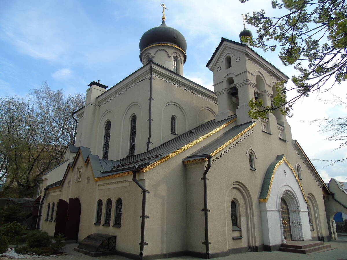 Старообрядческая церковь Покрова Пресвятой Богородицы Остоженской общины, Хамовники (Центральный административный округ (ЦАО), г. Москва). фасады