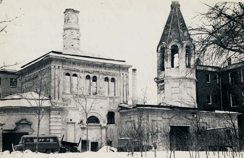 Церковь Марона Пустынника (Благовещения Пресвятой Богородицы) в Старых Панех, Якиманка (Центральный административный округ (ЦАО), г. Москва). фасады