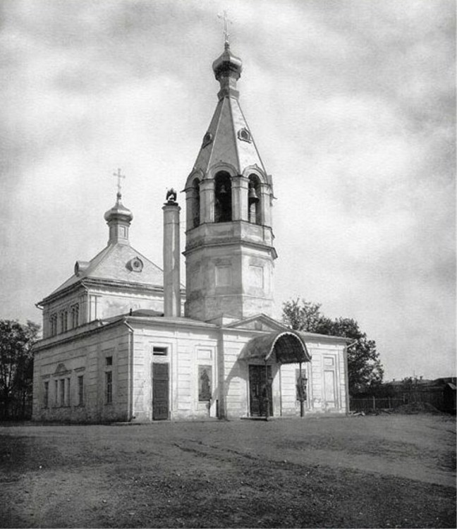 Якиманка. Церковь Марона Пустынника (Благовещения Пресвятой Богородицы) в Старых Панех. архивная фотография, Альбом Найденова