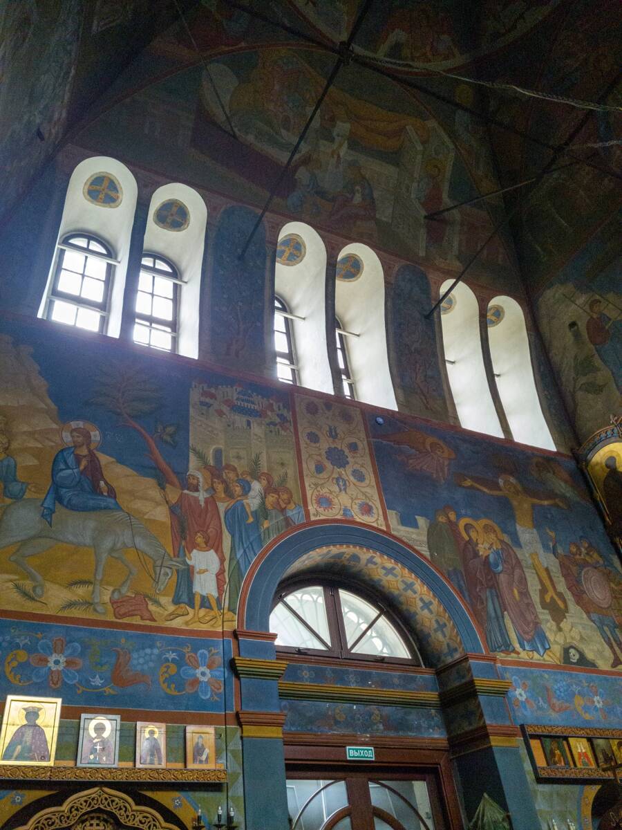 Церковь Марона Пустынника (Благовещения Пресвятой Богородицы) в Старых Панех, Якиманка (Центральный административный округ (ЦАО), г. Москва). интерьер и убранство