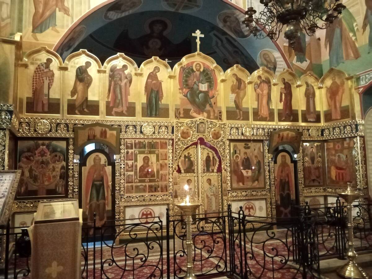 Церковь Феодора Студита у Никитских ворот, Пресненский (Центральный административный округ (ЦАО), г. Москва). интерьер и убранство, Главный иконостас храма