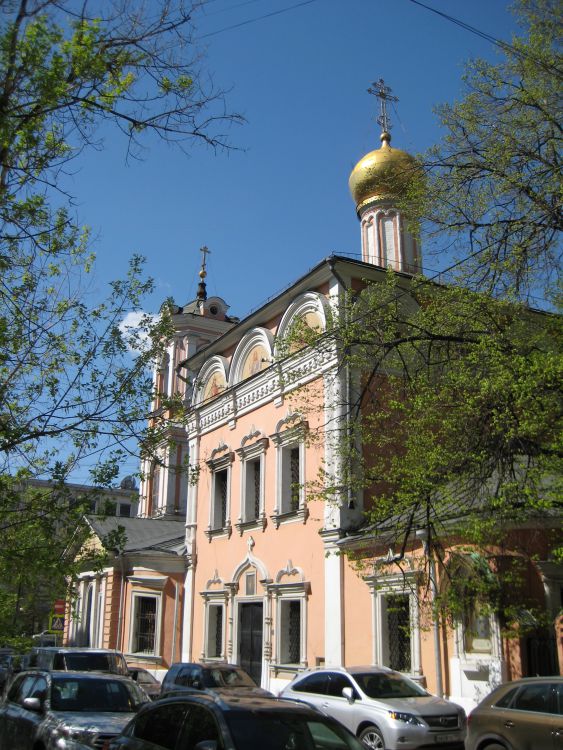 Церковь Воскресения Словущего на Успенском Вражке, Пресненский (Центральный административный округ (ЦАО), г. Москва). фасады