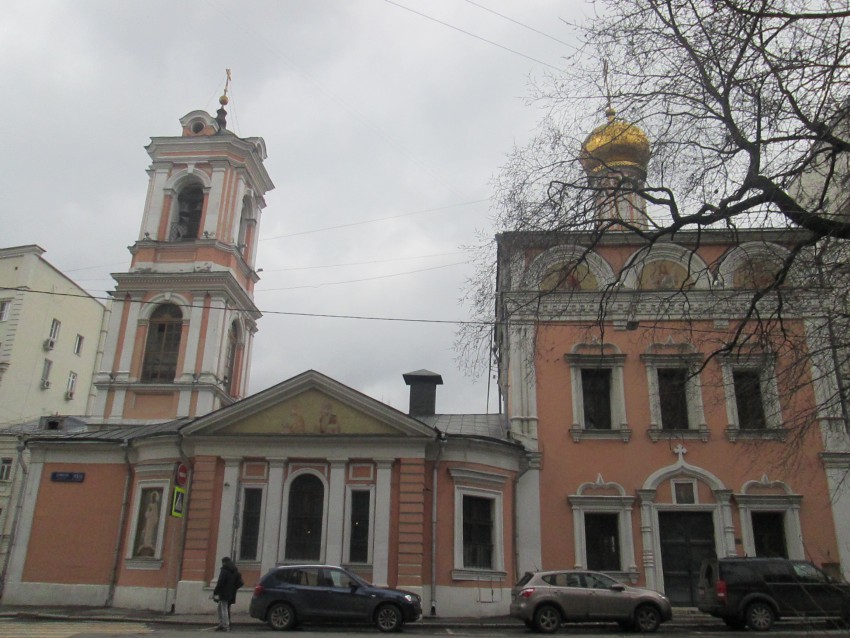 Церковь Воскресения Словущего на Успенском Вражке, Пресненский (Центральный административный округ (ЦАО), г. Москва). фасады