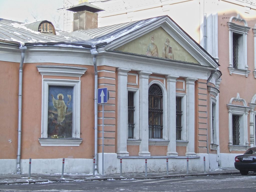 Церковь Воскресения Словущего на Успенском Вражке, Пресненский (Центральный административный округ (ЦАО), г. Москва). архитектурные детали
