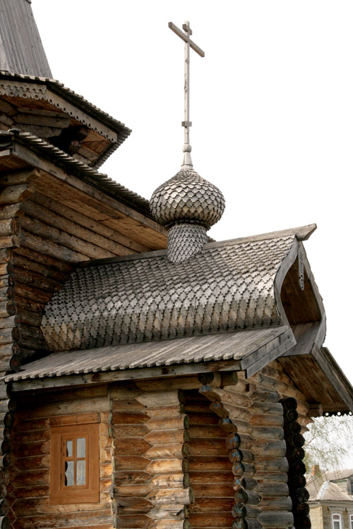 Церковь Илии Пророка (новая), Ивановское (Борисоглебский район, Ярославская область). архитектурные детали, Алтарная бочка