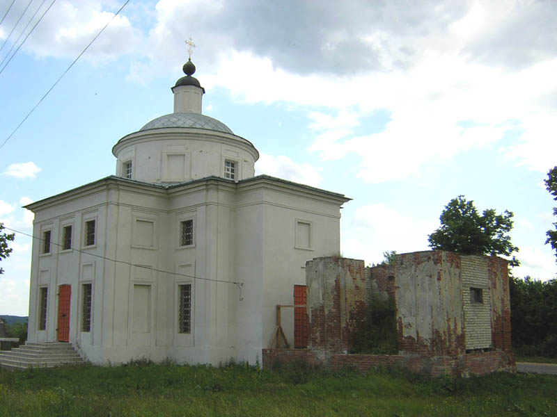 Церковь Иоанна Богослова, Кузмищево (Тарусский район, Калужская область). фасады