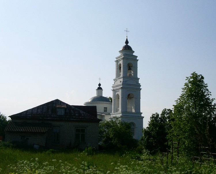 Кузмищево. Церковь Иоанна Богослова. дополнительная информация, вид с северо-запада
