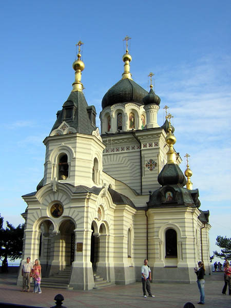 Церковь Воскресения Христова, Форос (Ялта, город, Республика Крым). фасады