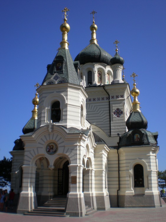Церковь Воскресения Христова, Форос (Ялта, город, Республика Крым). фасады