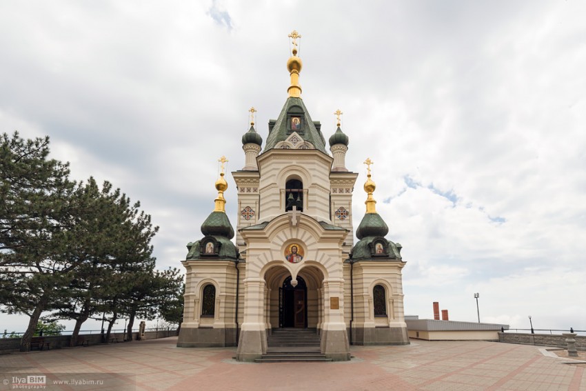 Церковь Воскресения Христова, Форос (Ялта, город, Республика Крым). фасады
