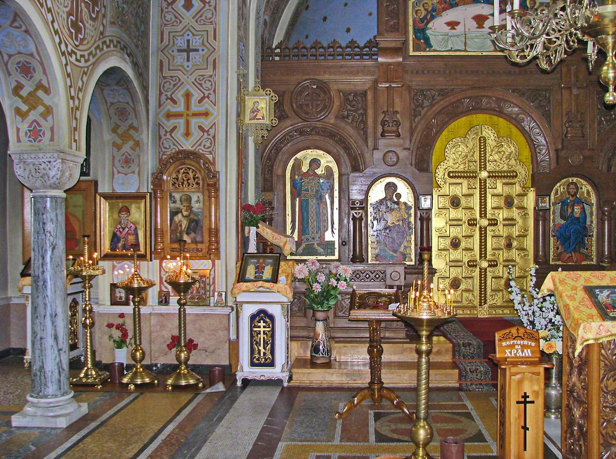 интерьер и убранство. Церковь Воскресения Христова, Форос (Ялта, город, Республика Крым)