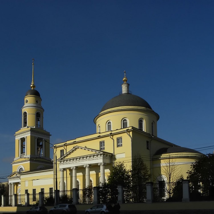 Пресненский. Церковь Вознесения Господня в Сторожах, у Никитских ворот. фасады