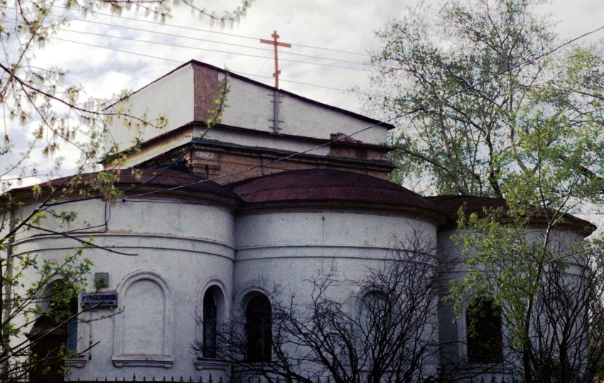 Церковь Воздвижения Креста Господня на Чистом Вражке, Хамовники (Центральный административный округ (ЦАО), г. Москва). фасады