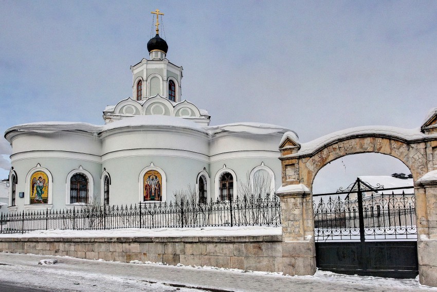 Церковь Воздвижения Креста Господня на Чистом Вражке, Хамовники (Центральный административный округ (ЦАО), г. Москва). фасады