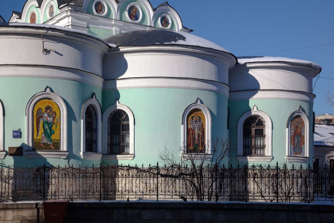 Церковь Воздвижения Креста Господня на Чистом Вражке, Хамовники (Центральный административный округ (ЦАО), г. Москва). архитектурные детали