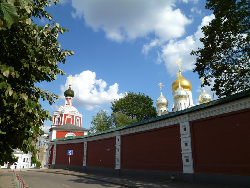Зачатьевский монастырь, Хамовники (Центральный административный округ (ЦАО), г. Москва). фасады