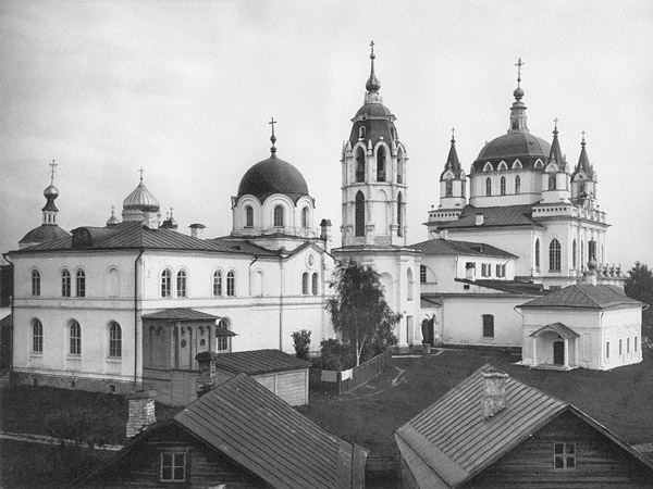Хамовники. Зачатьевский монастырь. архивная фотография