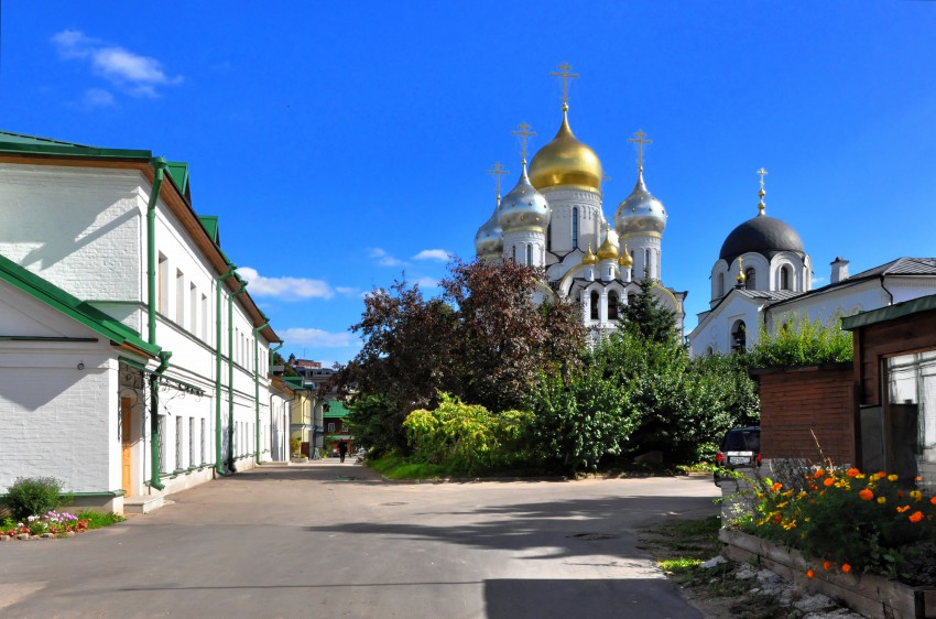 Зачатьевский монастырь, Хамовники (Центральный административный округ (ЦАО), г. Москва). фасады