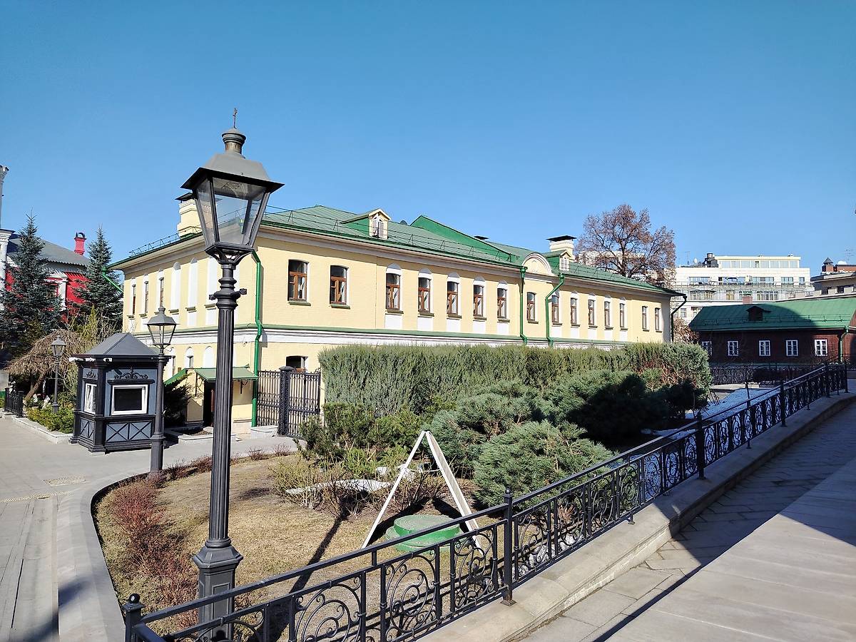 Келейный корпус, дополнительная информация. Зачатьевский монастырь, Хамовники (Центральный административный округ (ЦАО), г. Москва)