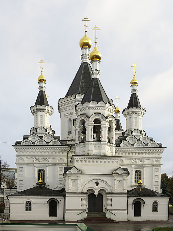 Церковь Михаила Архангела при клиниках на Девичьем поле, Хамовники (Центральный административный округ (ЦАО), г. Москва). фасады