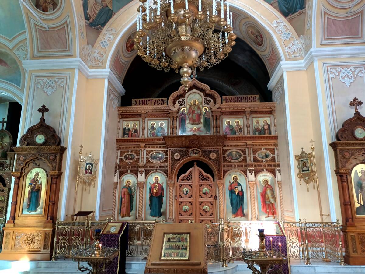 Церковь Михаила Архангела при клиниках на Девичьем поле, Хамовники (Центральный административный округ (ЦАО), г. Москва). интерьер и убранство