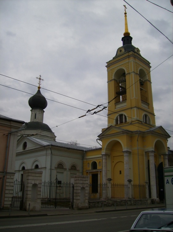 Церковь Успения Пресвятой Богородицы в Казачьей слободе, Якиманка (Центральный административный округ (ЦАО), г. Москва). фасады, 		      