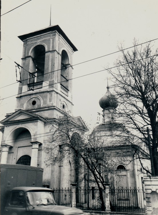 Якиманка. Церковь Успения Пресвятой Богородицы в Казачьей слободе. архивная фотография