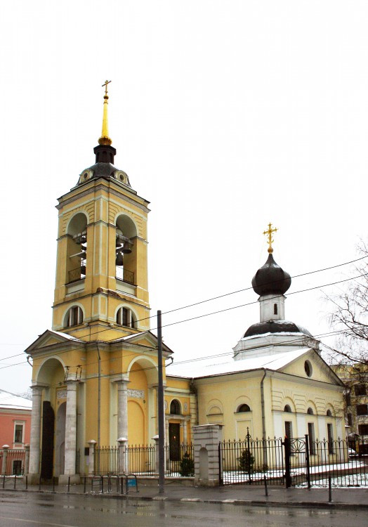 Церковь Успения Пресвятой Богородицы в Казачьей слободе, Якиманка (Центральный административный округ (ЦАО), г. Москва). фасады