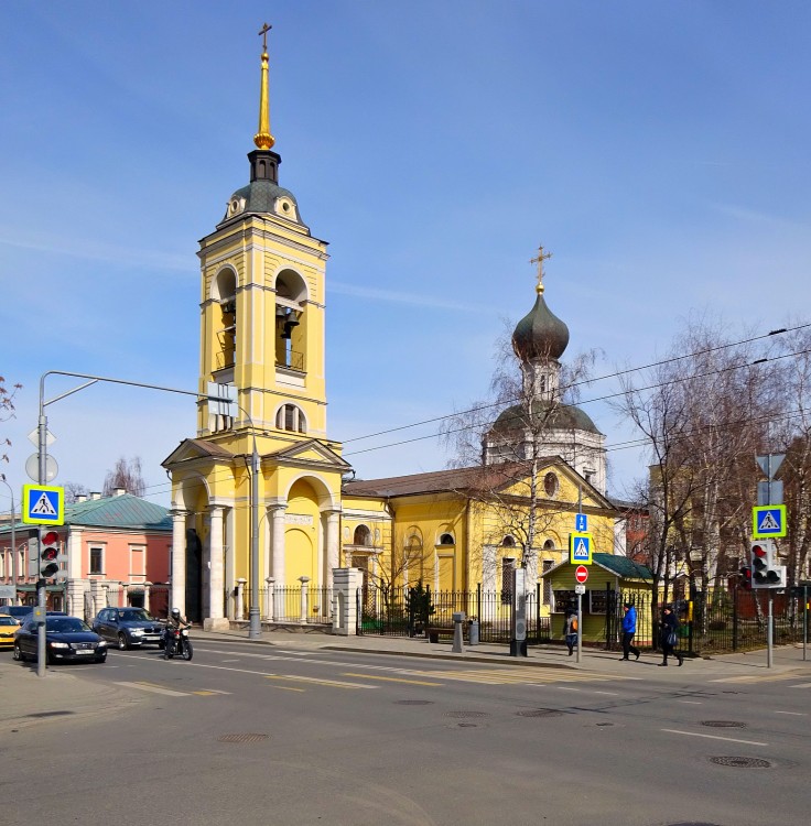 Церковь Успения Пресвятой Богородицы в Казачьей слободе, Якиманка (Центральный административный округ (ЦАО), г. Москва). фасады