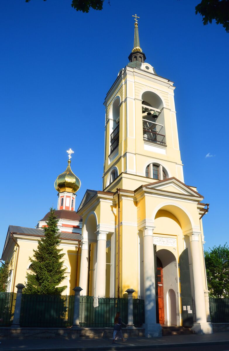 Церковь Успения Пресвятой Богородицы в Казачьей слободе, Якиманка (Центральный административный округ (ЦАО), г. Москва). фасады