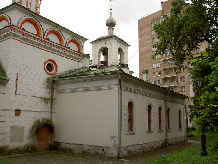 Хамовники. Церковь Власия в Старой Конюшенной слободе. фасады