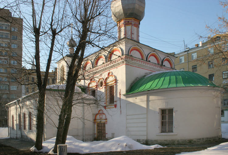Церковь Власия в Старой Конюшенной слободе, Хамовники (Центральный административный округ (ЦАО), г. Москва). архитектурные детали