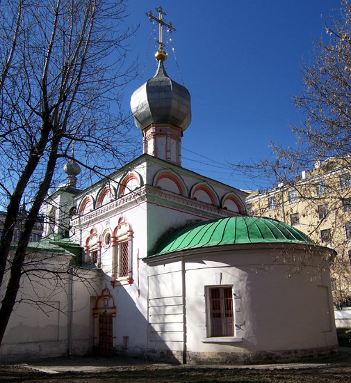 Хамовники. Церковь Власия в Старой Конюшенной слободе. фасады