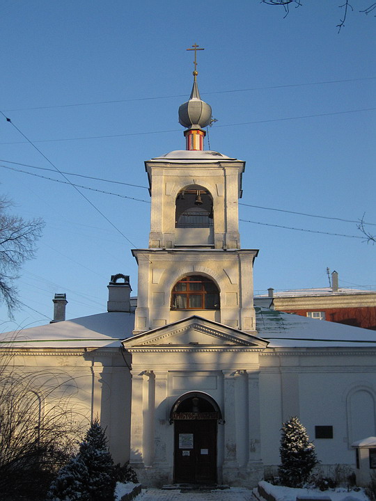 Хамовники. Церковь Власия в Старой Конюшенной слободе. фасады