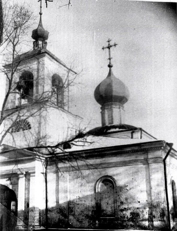 Церковь Власия в Старой Конюшенной слободе, Хамовники (Центральный административный округ (ЦАО), г. Москва). архивная фотография, Фото с сайта http://sontucio.livejournal.com