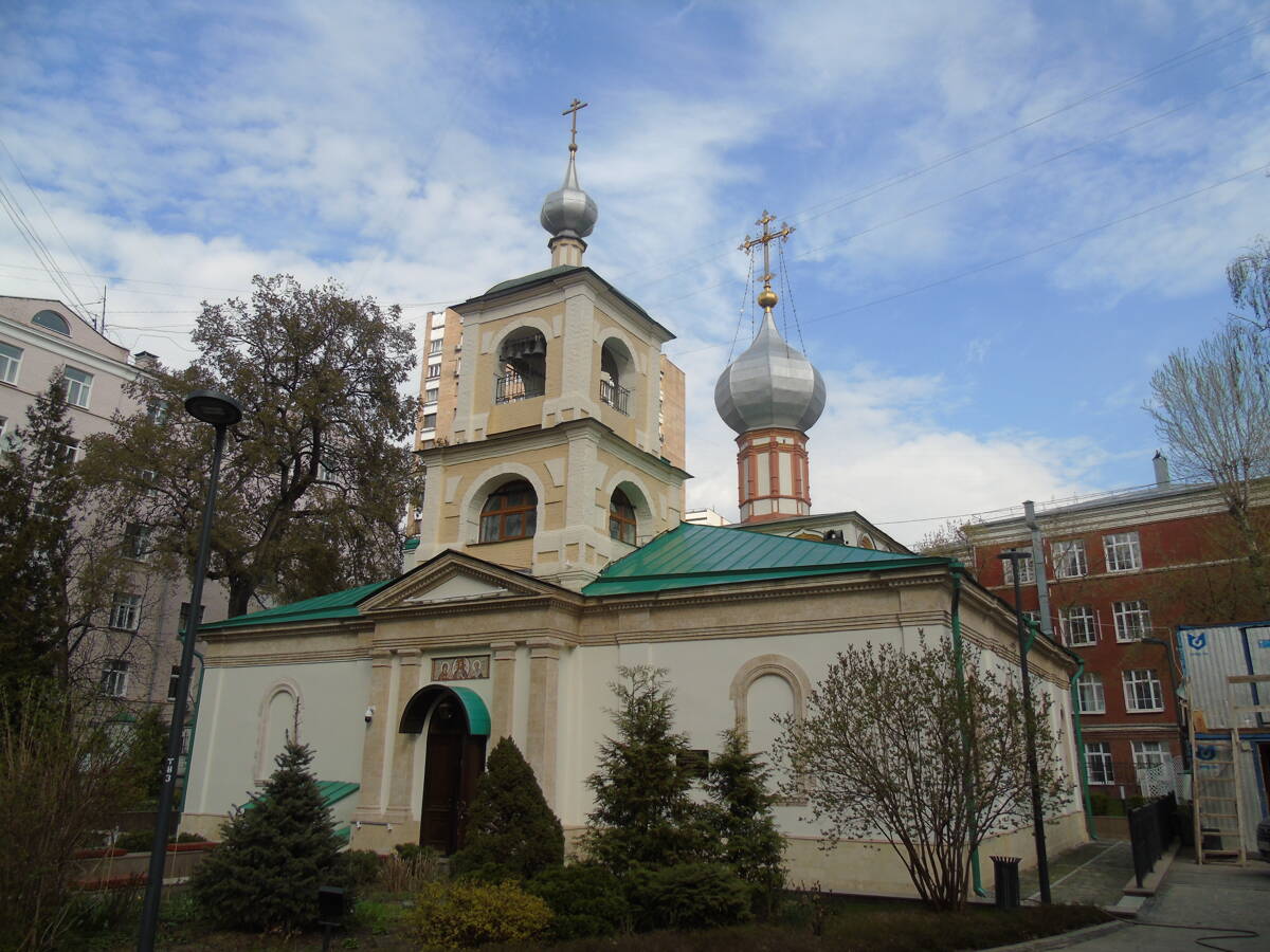 Церковь Власия в Старой Конюшенной слободе, Хамовники (Центральный административный округ (ЦАО), г. Москва). 